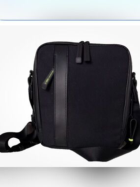 Bric’s Luggage Limited Edition Moleskin Black Crossbody Bag